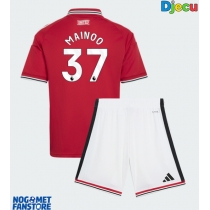 Manchester United Kobbie Mainoo #37 Domaci Dres za djecu 2026-27 Kratak Rukav (+ Kratke hlače)